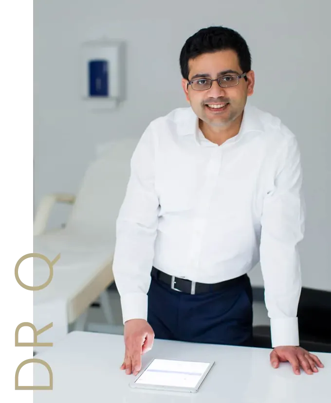 Dr Usman Qureshi, Dr Q, aesthetic doctor at Luxe Skin Glasgow